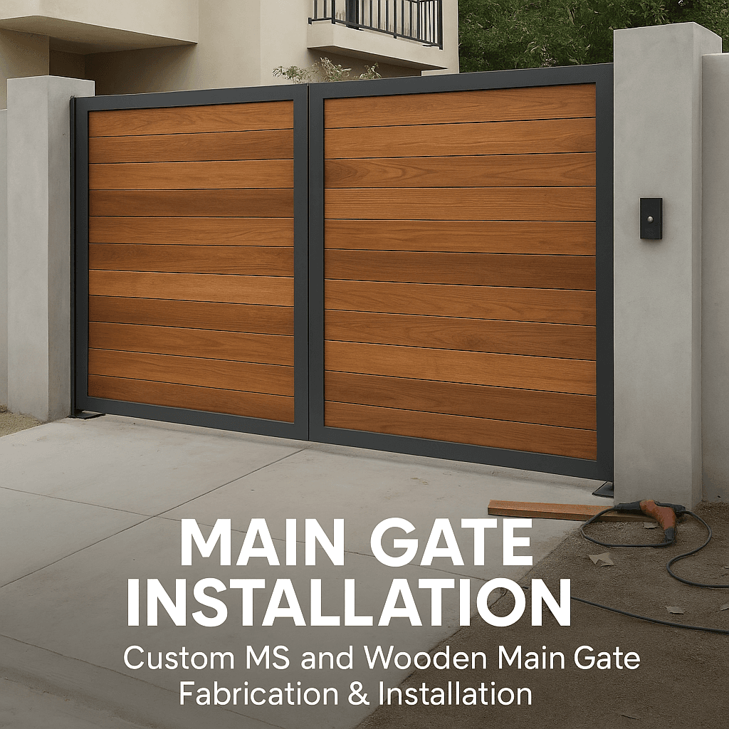 Main Gate Installation